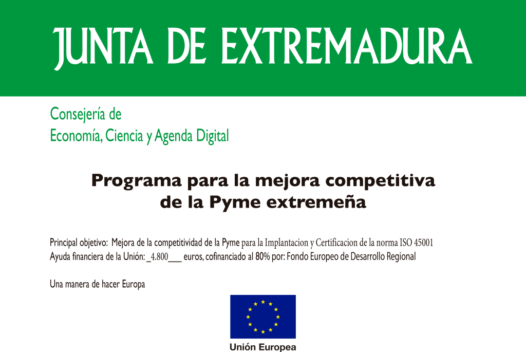 Cartel Publicidad Junta Extremadura